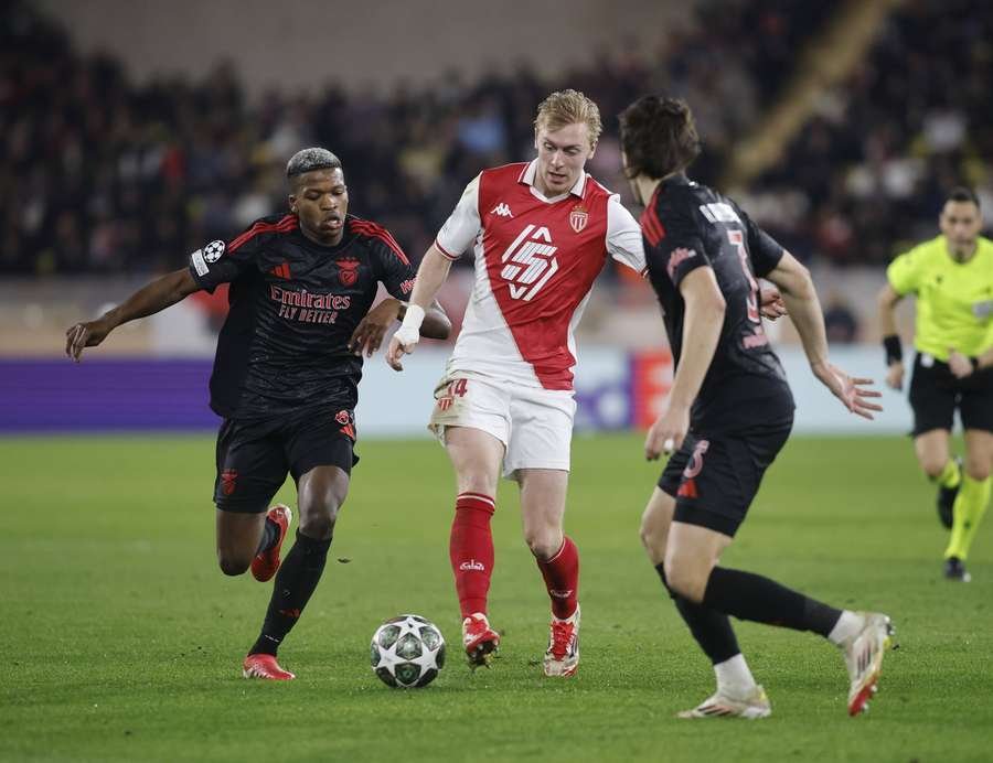 Biereth closely marked in his initial match against Benfica