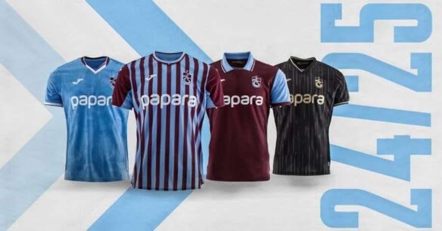 Trabzonspor's current kits