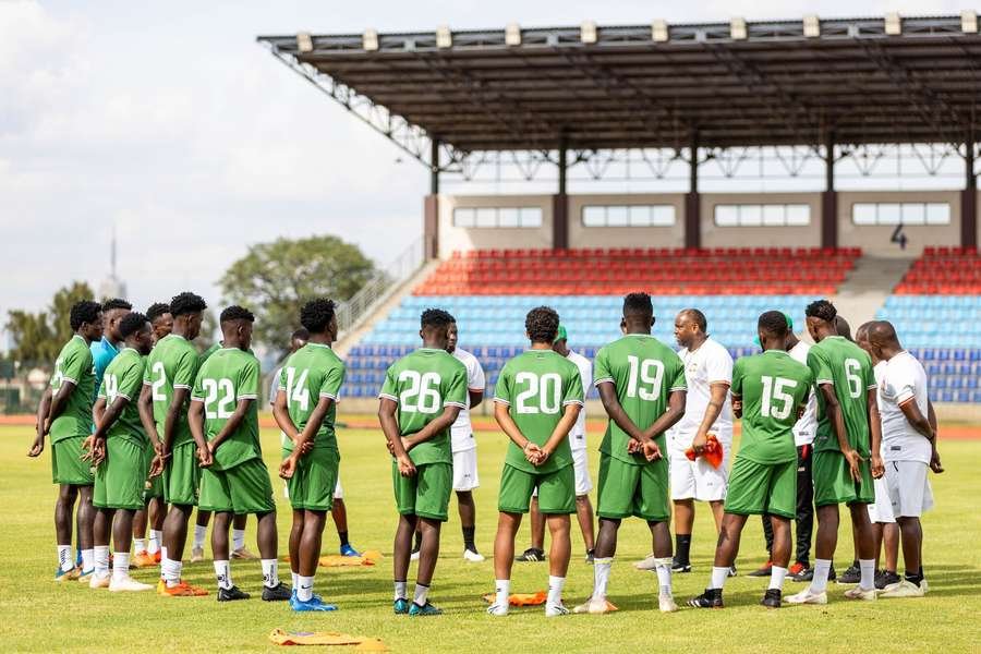 McCarthy meets Harambee Stars for the first time