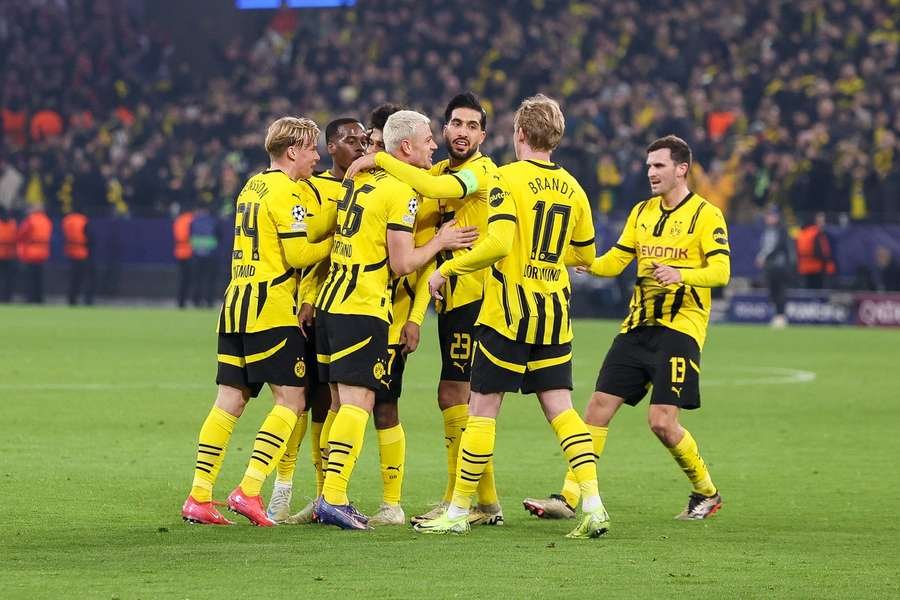 Dortmund celebrate their opener