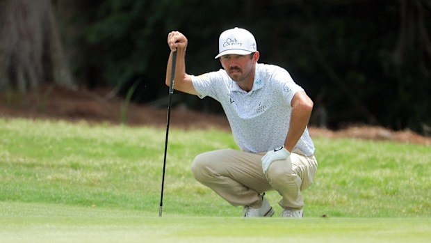 Chandler Phillips showcases his skills during the third round of the Zurich Classic of New Orleans on April 26, 2025 in Avondale, Louisiana. (Photo by Jonathan Bachman/Getty Images)