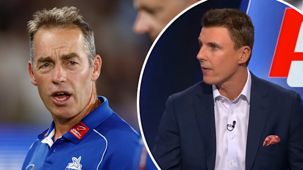 Alastair Clarkson and Matthew Lloyd