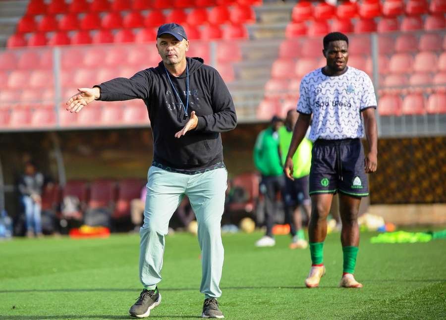 Gor Mahia coach Sinisa Mihic Gor Mahia coach Sinisa Mihic