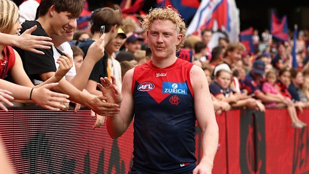 Clayton Oliver missed round eight for personal reasons
