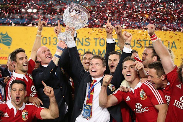 Brian O'Driscoll at ANZ Stadium in 2013 in Sydney.