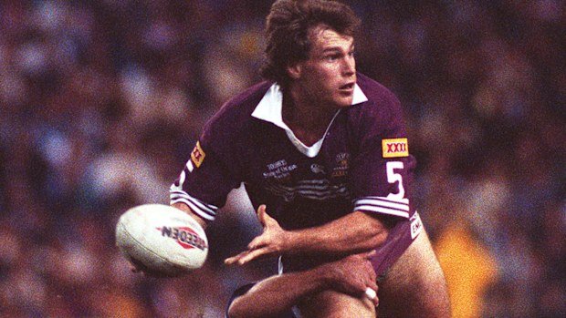 Willie Carne for the Maroons.