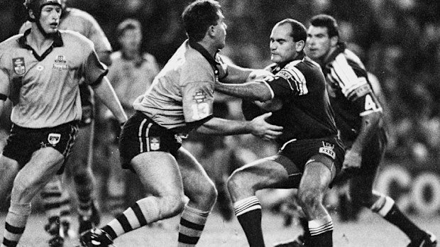 Dale Shearer for the Maroons.