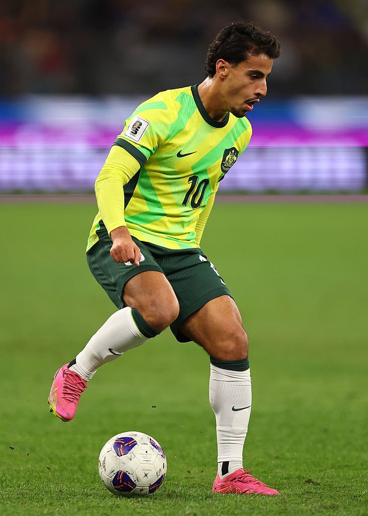 Arzani in action during a qualifier