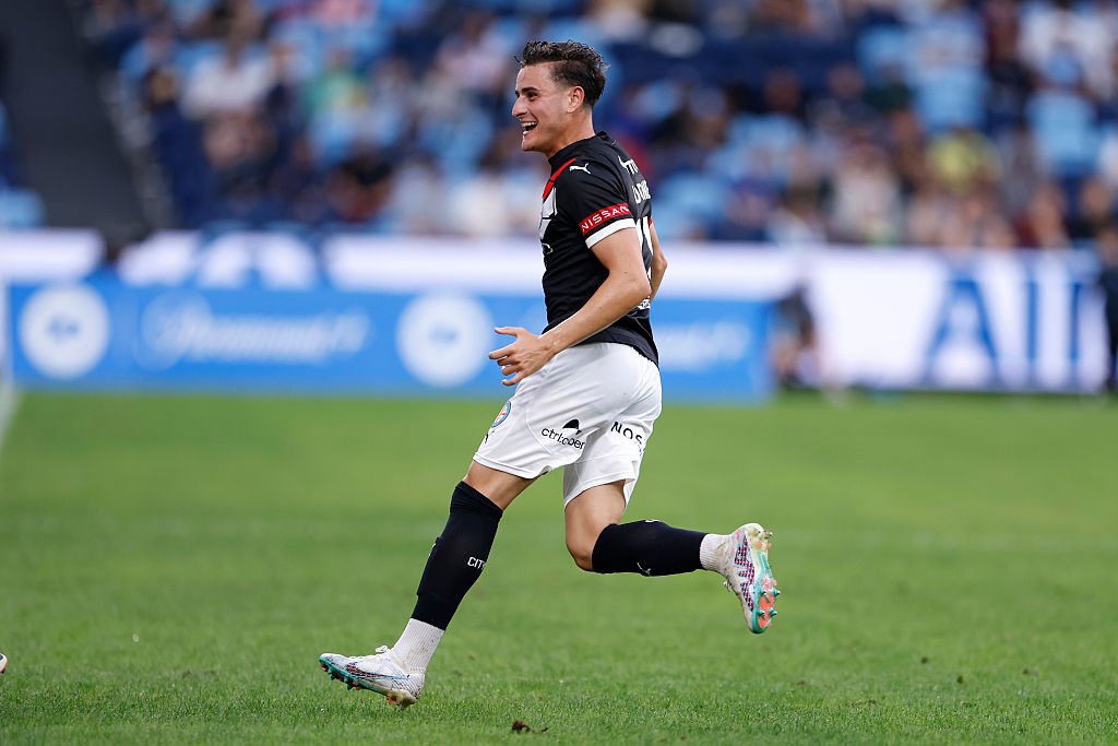 Alessandro Lopane Celebrating Goal