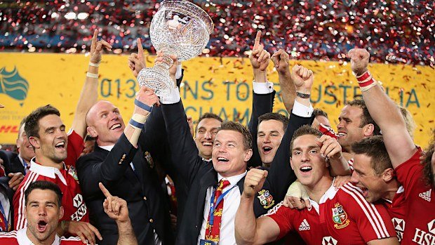 Brian O'Driscoll at ANZ Stadium in 2013 in Sydney.