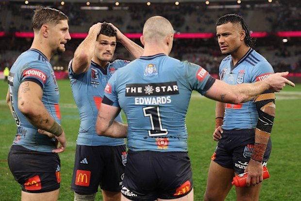 Zac Lomax, Nathan Cleary, Dylan Edwards and Stephen Crichton discuss post-match.