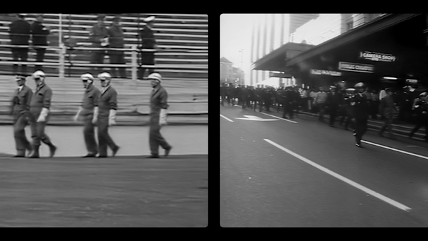 Protestors mobilised to oppose the 1971 Springboks tour of Australia.