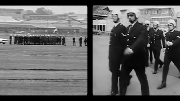Protestors took to the streets in droves to oppose the 1971 Springboks tour of Australia.