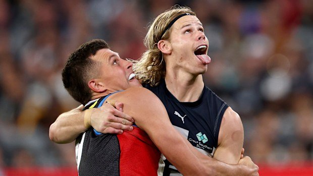 Rowan Marshall and Tom De Koning went head to head on Friday night.