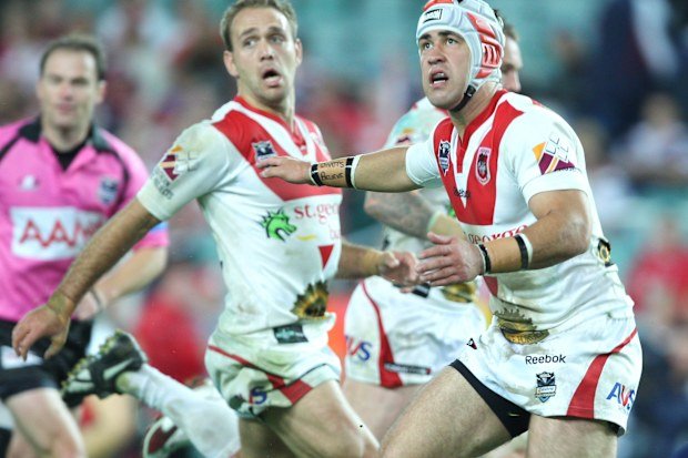 Jamie Soward with the Dragons.