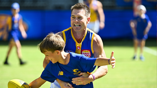 Ben Cousins in 2024 back involved in footy.