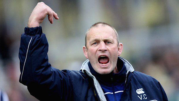 Vern Cotter of Clermont at Stade Marcel Michelin in 2007.