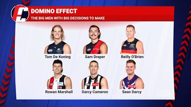 The key figures of the ruck merry-go-round.