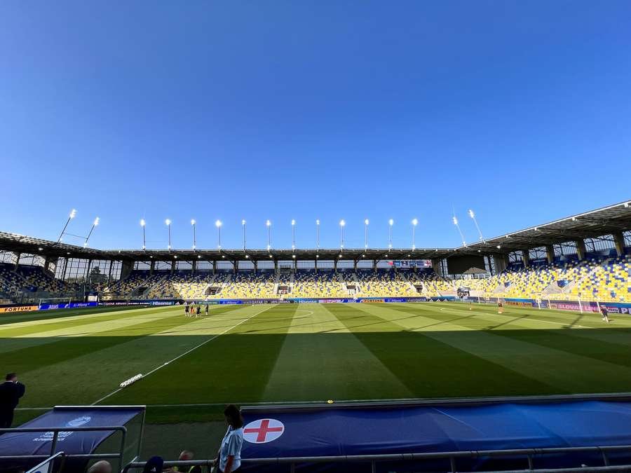 General photo inside DAC Stadium General photo inside DAC Stadium