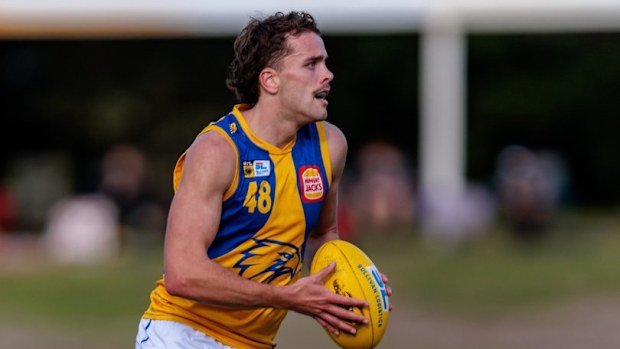 Tom McCarthy has played 2 games for West Coast's WAFL team since being drafted.