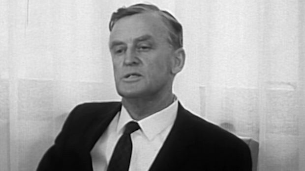 Queensland premier Joh Bjelke-Petersen.