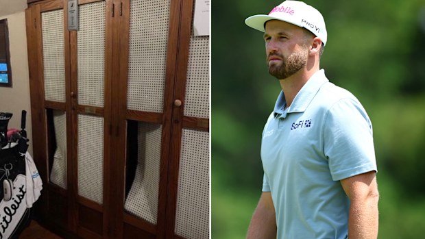 Former US Open champion Wyndham Clark faces allegations of causing damage to locker rooms at Oakmont Country Club.