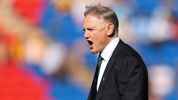 Joe Schmidt at McDonald Jones Stadium.