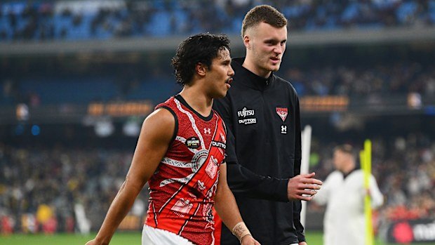 Nik Cox was taken with pick eight in the 2020 AFL draft.