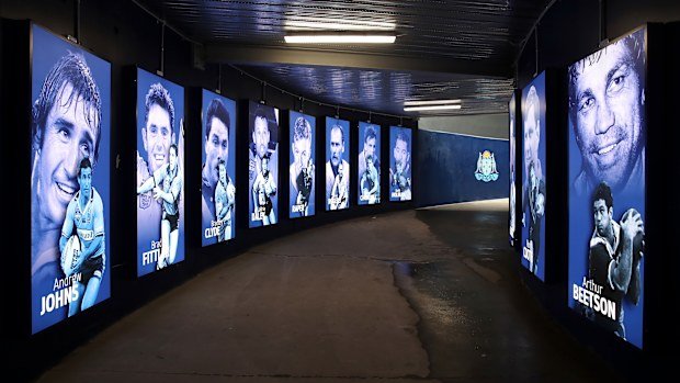The tunnel links the NSWRL Centre of Excellence to Allianz Stadium.