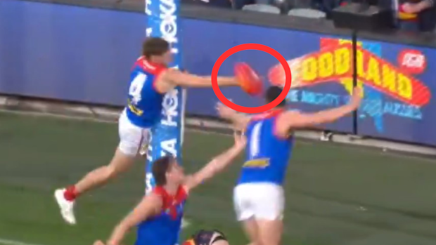 McVee, May and the goal umpire all thought it was touched. The ARC disagreed.
