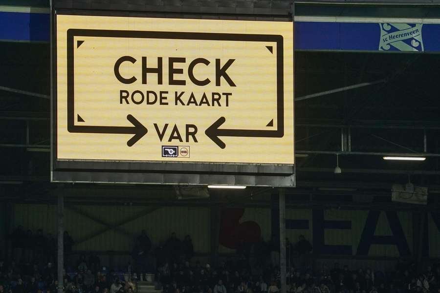 There were 107 VAR checks in the Eredivisie last season